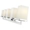 Z-Lite Tidal 5 Light Vanity, Chrome & Matte Opal 1901-5V - alternate 7